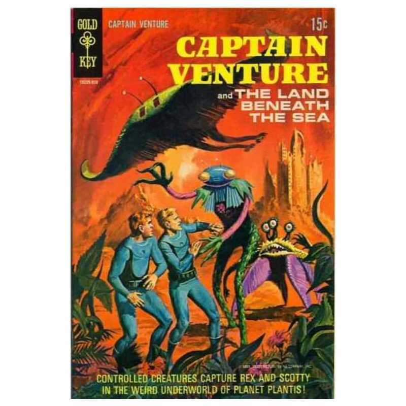 Captain Venture & the Land Beneath the Sea #2 Gold Key comics Fine [c|