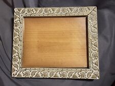 Antique Victorian Period Aesthetic Movement Carved Wood and Gesso Frame picture