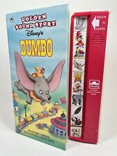 Vintage 1993 Walt Disney Golden Sound Story Dumbo Works See Video picture