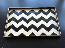 MacKenzie-Childs Large Zig Zag Tray (Pre-Owned) picture