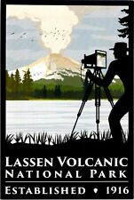 Lassen Volcanic National Park California postcard picture