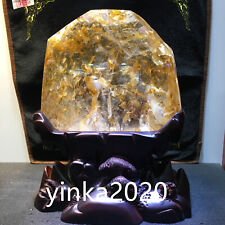 11LB Top Natural Fire crystal Quartz Crystal Mineral specimen Reiki Decor picture