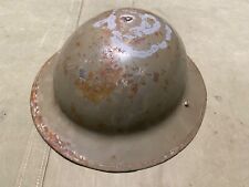 WWII BRITISH UK INFANTRY ARMY BRODIE HELMET SHELL & LINER picture