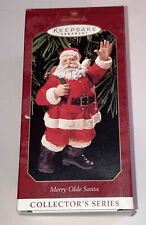 1999 Hallmark Keepsake Ornament Merry Olde Santa 10th & Final in Series Santa U5 picture