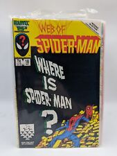 Web of Spider-Man #18 1st slight cameo appearance Eddie Brock Marvel 1986 picture