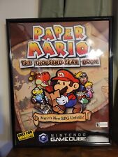 2004 Paper Mario The Thousand Year Door TTYD Authentic GOOD CONDITION 22 X 28 picture