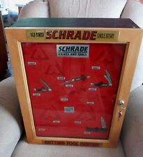 VTG SCHRADE OLD TIMER UNCLE HENRY STORE COUNTER  DISPLAY with KEYS and BOXES picture