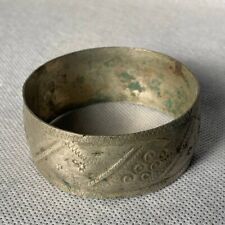 EXTREMELY AMAZING RARE ANCIENT VIKING BRACELET BRONZED ARTIFACT AUTHENTIC picture