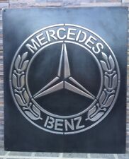 Mercedes Benz Vintage Metal Sign picture