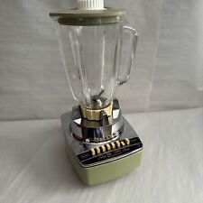Vintage Sears 8 Speed Avocado Green 1970s 70s MCM Kitchen Blender Tested picture
