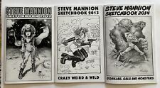 Steve Mannion Sketchbook Lot 2012, 2013, 2014 RARE Fearless Dawn Asylum Press picture