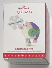 2016 Hallmark Keepsake “Granddaughter”Christmas Ornament Snow-girl Snowflake picture