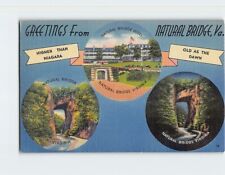 Postcard Greetings From Natural Bridge, Virginia picture