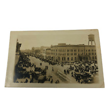 1917 Albert Lea MN Real Photo Postcard RPPC Ringling Bros Circus Parade picture