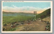 Mohawk Trail The Famous Hair Pin Turn MA Massachusetts Vintage Postcard picture