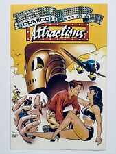 COMICO ATTRACTIONS #6 DAVE STEVENS ROCKETEER BETTY 1987 picture