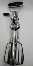 Vintage EKCO Best Stainless Steel R/L Hand Crank Mixer/Egg Beater Off Grid NICE picture