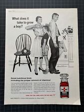 Vintage 1961 One-A-Day Vitamins Print Ad picture