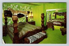 San Luis Obispo CA-California, Madonna Inn, Safari Room Vintage Postcard picture