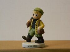 Vintage Lefton Birthday Month Boy Figurine November #6343 picture