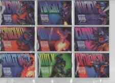 1994 Marvel Masterpieces Silver Holofoil Chase Insert Card Set NEW UNCIRCULATED picture