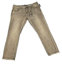 Liver Pool Los Angeles Bryant Slim Straight Fit JEANS Light Grey 40 - 30 picture