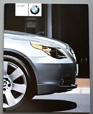 2008 BMW 5 SERIES SEDAN PRESTIGE SALES BROCHURE CATALOG ~  68 PAGES picture