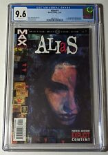 Alias #1 CGC 9.6 White Pages 1st Appearance Jessica Jones First Max title MCU picture