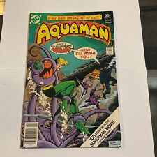 Vintage Aquaman #57 VF DC Comics 1977 NEWSSTAND ISSUE Black Manta MID GRADE picture