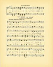 UNIVERSITY OF VIRGINIA Antique Song Sheet c1906 