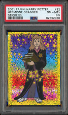 Hermione Granger 2001 Panini Harry Potter Stickers #32 RARE Rookie Card PSA 8.5 picture