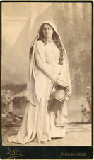 Adele, Wien, Josephine Wessely, Actress, circa 1885 Vintage Silver Print - Josep picture