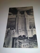 Vintage 1939 The Waldorf Astoria World's Tallest Hotel New York NY Postcard picture
