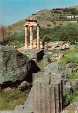 Delphi Greece, The Marmaria or Tholos Ruins, Vintage Postcard picture