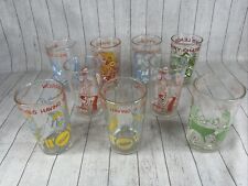 Vintage 1971-1974 Archie Comics Welch’s Jelly Jar Glasses Set of 9 Mint picture