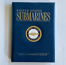 United States Submarines by the Naval Submarine League 15” Leather Hardcover  00 picture