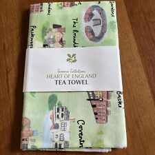Heart of England Souvenir Collection Tea Towel Cotton, Made in UK National Trust picture