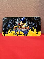 2000 SORCERER MICKEY FANTASMIC OLD MGM STUDIOS LICENSE PLATE SIGN DISNEY NEW picture