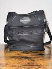 Used Harley-Davidson Bar & Shield Logo Insulated Lunch Tote Cooler, Black 451-00 picture