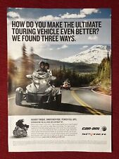 Can-Am Spyder RT Motorcycle 2014 Print Ad - Great to Frame picture