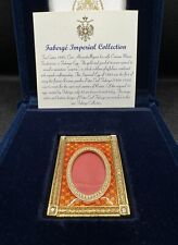Faberge Imperial Red Jeweled and Enameled Coronation Nicholas II Frame picture