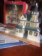 Santa’s Work Bench Collection Towne Series Webster Manor House 2000 With Box picture