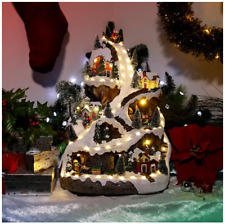 18 in. Tall Animated Winter Wonderland Set with LED Light and Music US STOCK picture