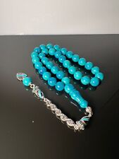 925 Sterling Silver Islamic Muslim Prayer beads rosary Tesbih picture
