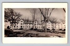 RPPC-Halstead KS-Kansas Agnes Hertzler Memorial Hospital c1930s Vintage Postcard picture