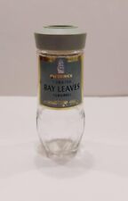 1960s McCormick Turkish Bay Leaves Laurel Spice Empty Glass Jar picture