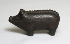 Vintage Cast Iron Birmingham Stove and Range Alabama Pig Paperweight picture