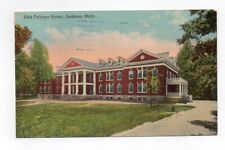 DB Postcard, Odd Fellows Home, Jackson, Mich., Michigan, 1913 picture