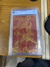 Lady Death Shi # 1 2007 Limited Edition Red Leather Gold Foil Variant CBCS 9.8 picture