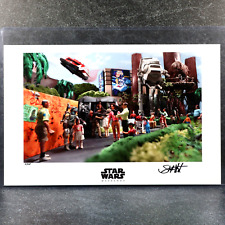 Star Wars Weekends 2013 Star Tours Art LE 2/5AP Signed Stephen Hayford COA picture